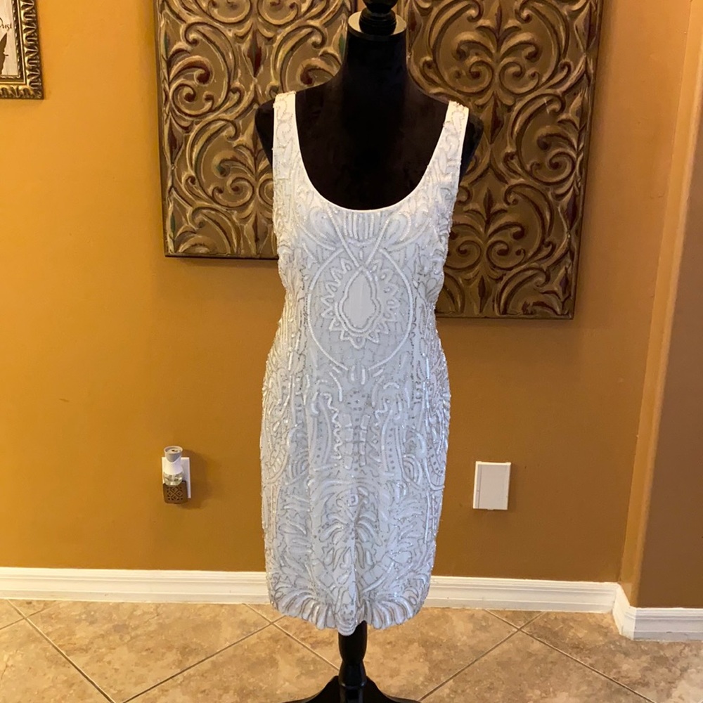 Aidan Mattox beaded dress
